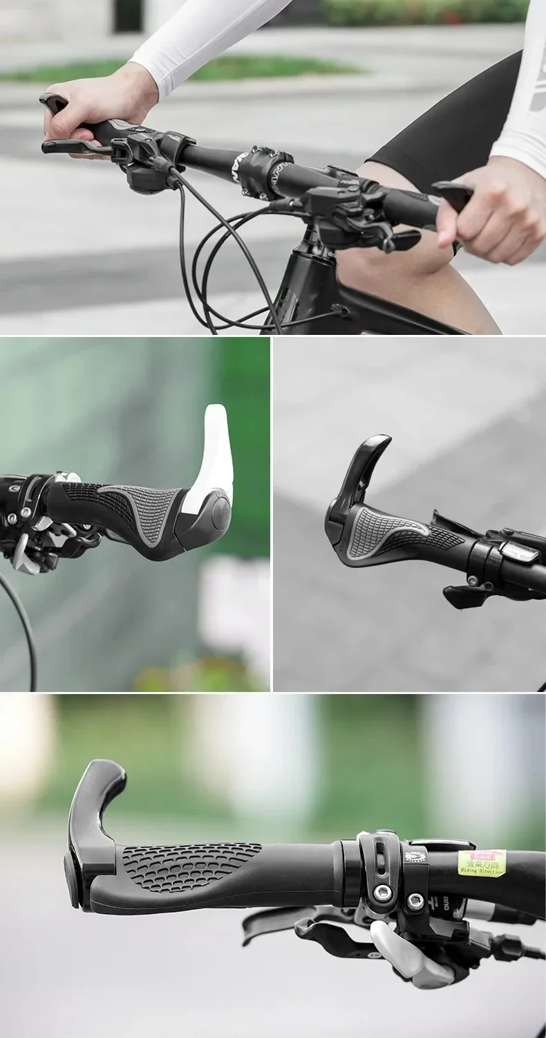 Description Picture 4 of itemShockproof Bike Grips Anti-slip MTB Handlebar Grips Ergonomics Road Bicycle Grips Bike Accessories