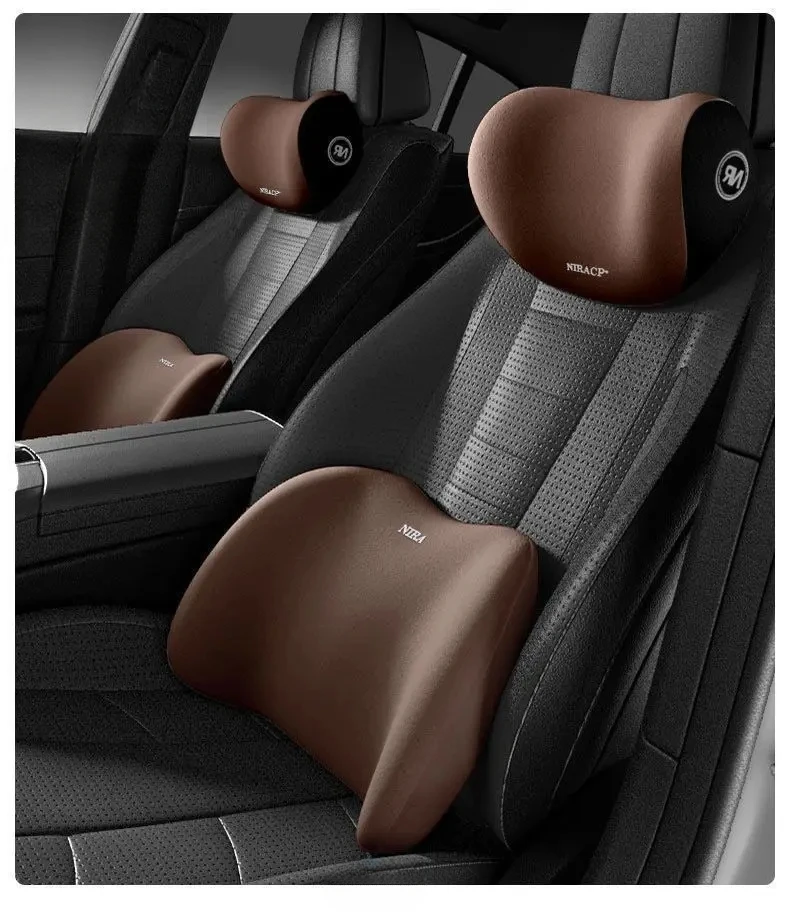 Car Neck & Lumbar Support Cushion - Premium Comfort