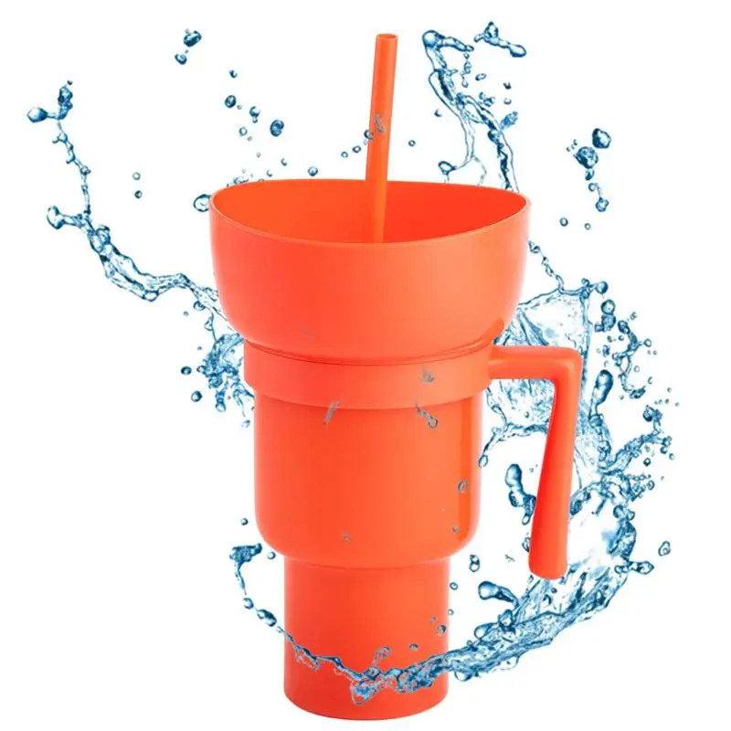 SnackAndDrinkCupForAdultsTopSnackBowlOnDrinkCup2In1