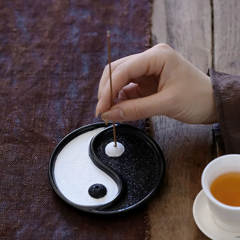 499体限定　Yin-yang Ceramic Incense Burner Incense Sticks Holder Burner | Ceramic Incense Burner