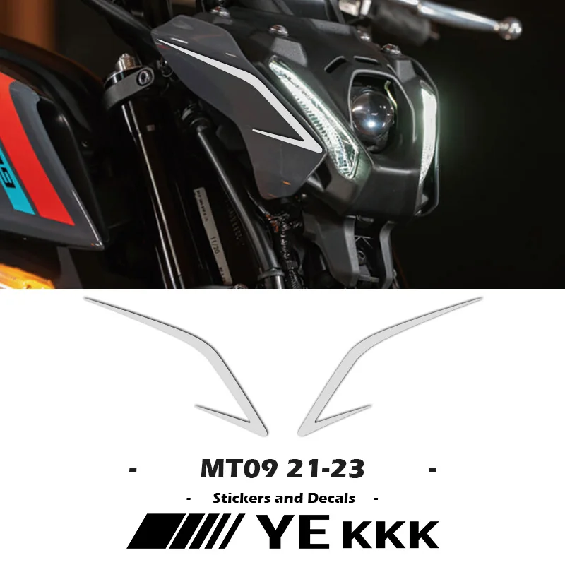Yamaha MT-09 MT09SP 2021-2023   Ʈ   ƼĿ Į , ο  ƼĿ, MT09 21 22 23