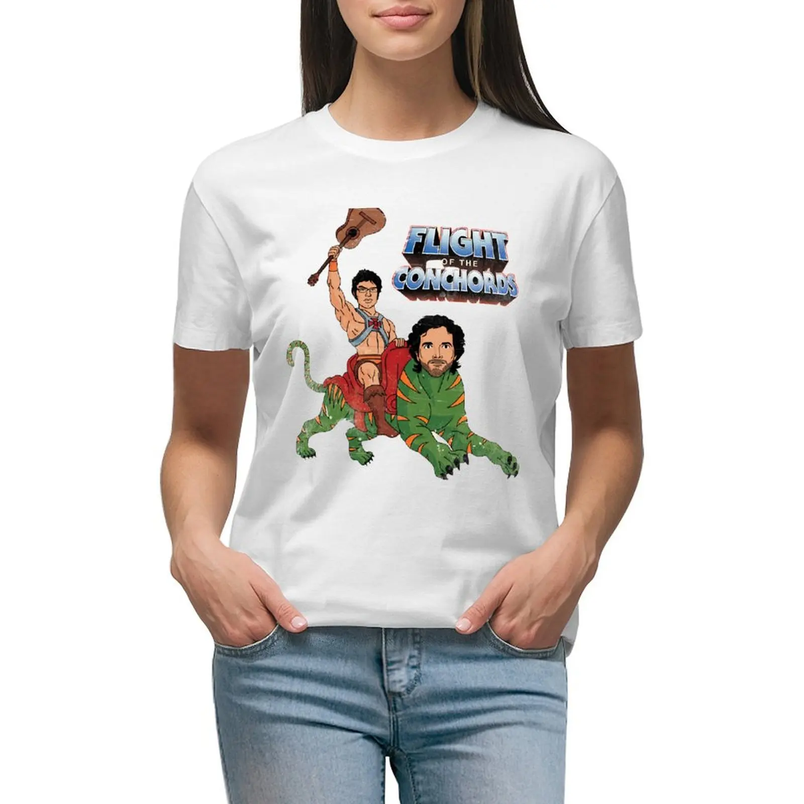 

FLIGHT OF THE CONCHORDS T-shirt Female clothing cute tops Woman clothing