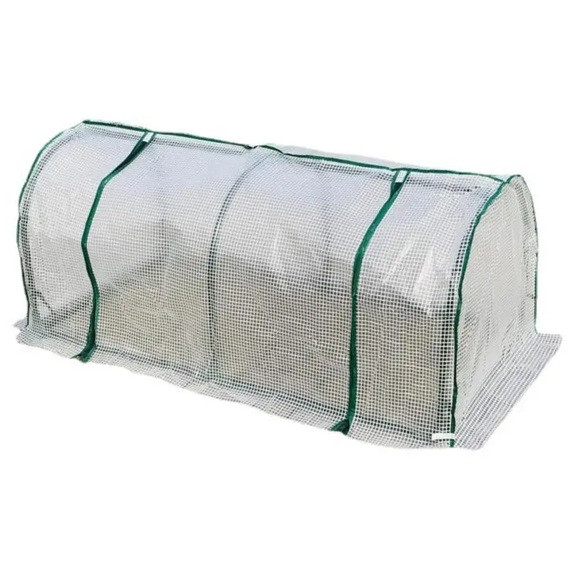 Portable Home Tunnel Greenhouse Mobile Mini Greenhouse Greenhouse Ventilated Plant Insulation Cover Without Frame
