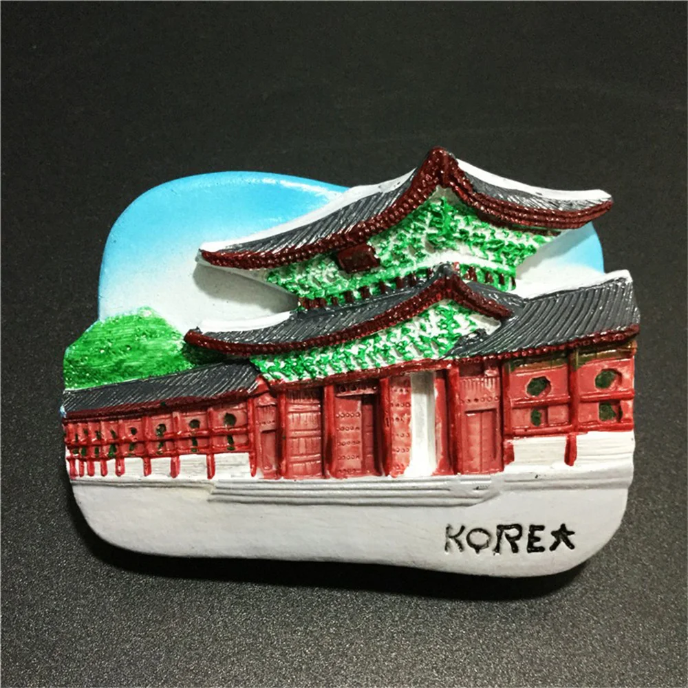 Seoul Tower Korea - Magnete Per Frigorifero 3D, Souvenir Da