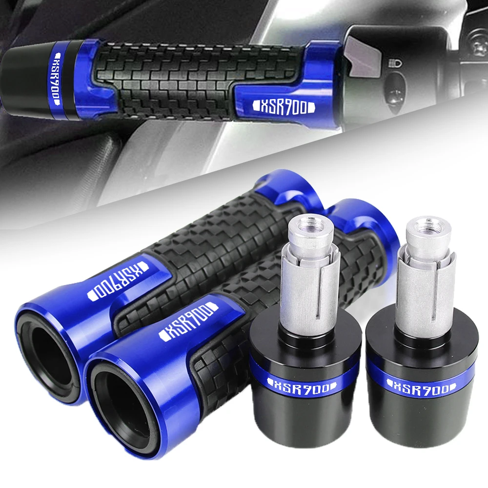 Xsr 900 Motorcycle Fit For Yamaha Xsr900 Xsr 900 Abs 2016 2017 2018 Motor 7/8'' 22Mm Handlebar Grips Handle Bar Caps Ends Plugs