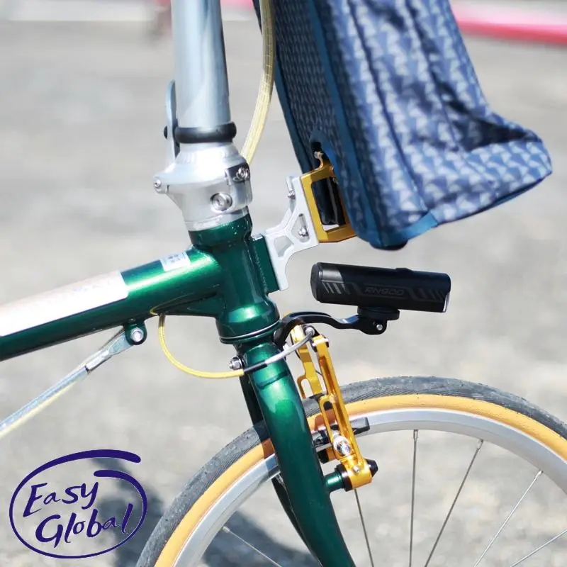 Mr.Tiparts Per Dahon Bicicletta Pieghevole Convertitore Luce Naso Maiale Supporto Rialzato D7 D5 P8 P18 Modello Adattatore Ultraleggero