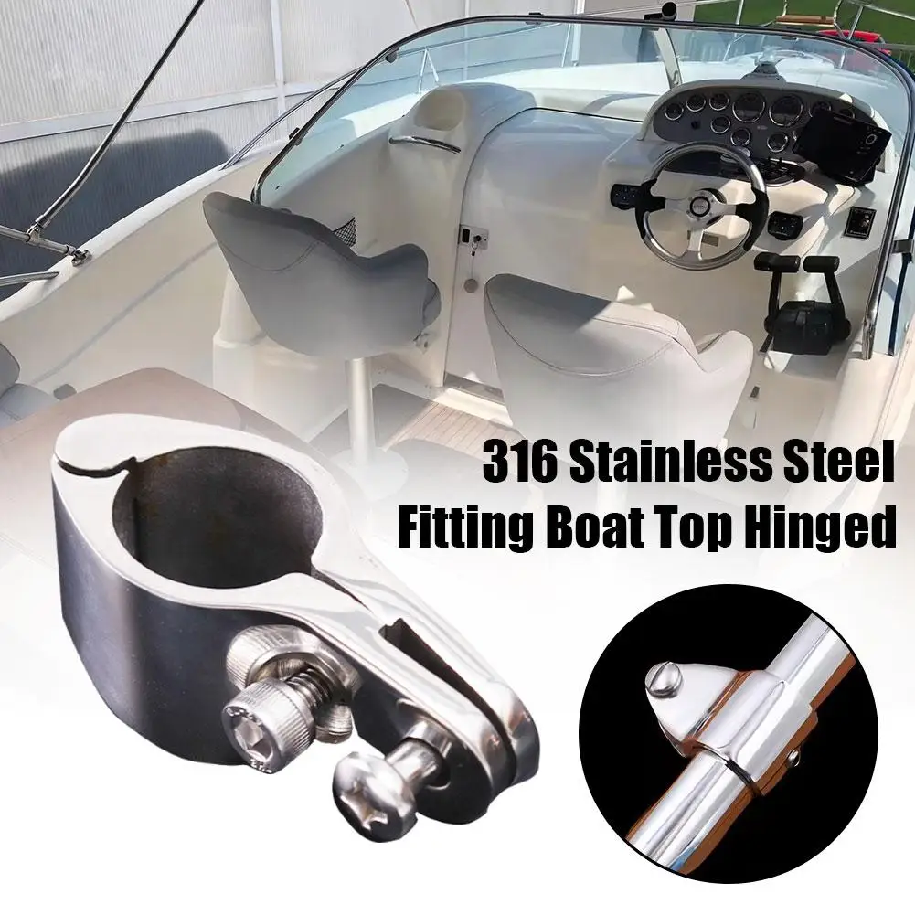 

Высококачественный фитинг для лодки из нержавеющей стали 316 Bimini Marine 32 мм, легкая установка, верхняя фурнитура, скользящий шарнир 25 мм 22 мм W7H7