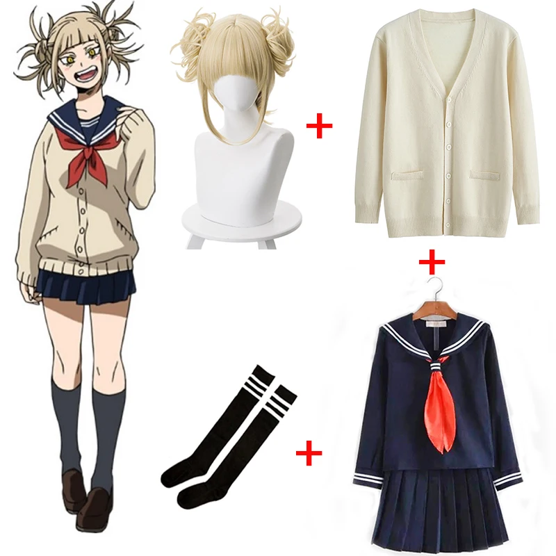 S-3XL Sailor Suit School Jigoku Shoujo Enma Ai Summer Uniform Students Cloth Tops Skirts Sweater Anime Cosplay Costumes japanese school uniform