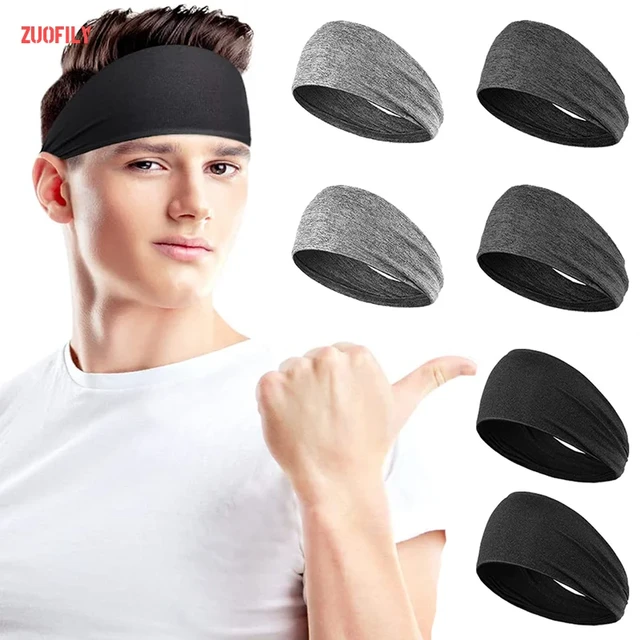 Elástica Yoga Headband Esporte Sweatband Mulheres/Homens Esporte