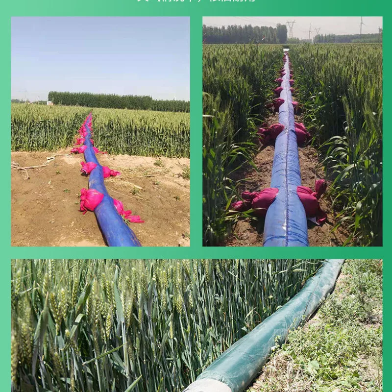 Thickened watering irrigation cloth water hose pipe ridge and furrow ground hose multi-sleeve hose agricultural water hose