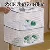 2-4 Layer Food Drying Net 70*50cm Multifunctional Hanging Clothes Drying Nets For Underwear Fruits Herbs Dryer Cage Storage Rack 5