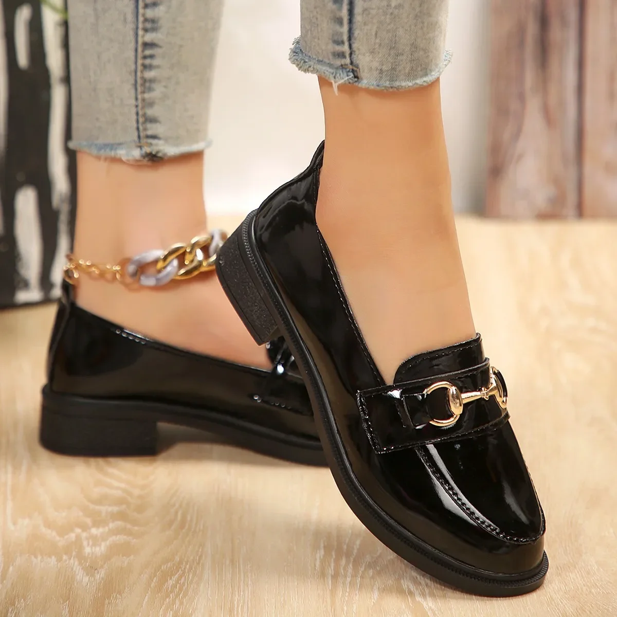 2024 Spring Autumn New Women's Plus Size Outdoor Fashion Embroidered Knee-High We | ChicGrl main image 0