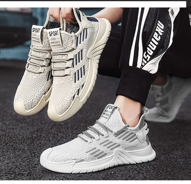 Description Picture 2 of itemOulylan Men Casual Sport Shoes Light Sneakers Outdoor  Classical Breathable Mesh Running Shoes Athletic  Tennis Shoes