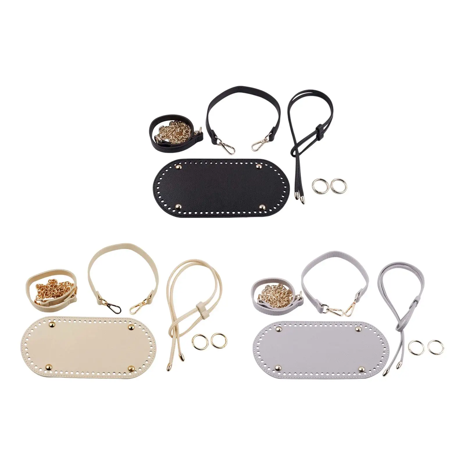 

Сменная нижняя часть сумки для вязания крючком, Набор для изготовления сумочки, сумки, тоута