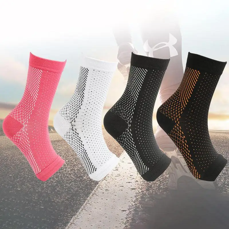 

Toeless Pair Neuropathy Socks Ankle Compression Socks Men Women Soothe Socks For Ankle Brace Plantar Fasciitis Pain Relief
