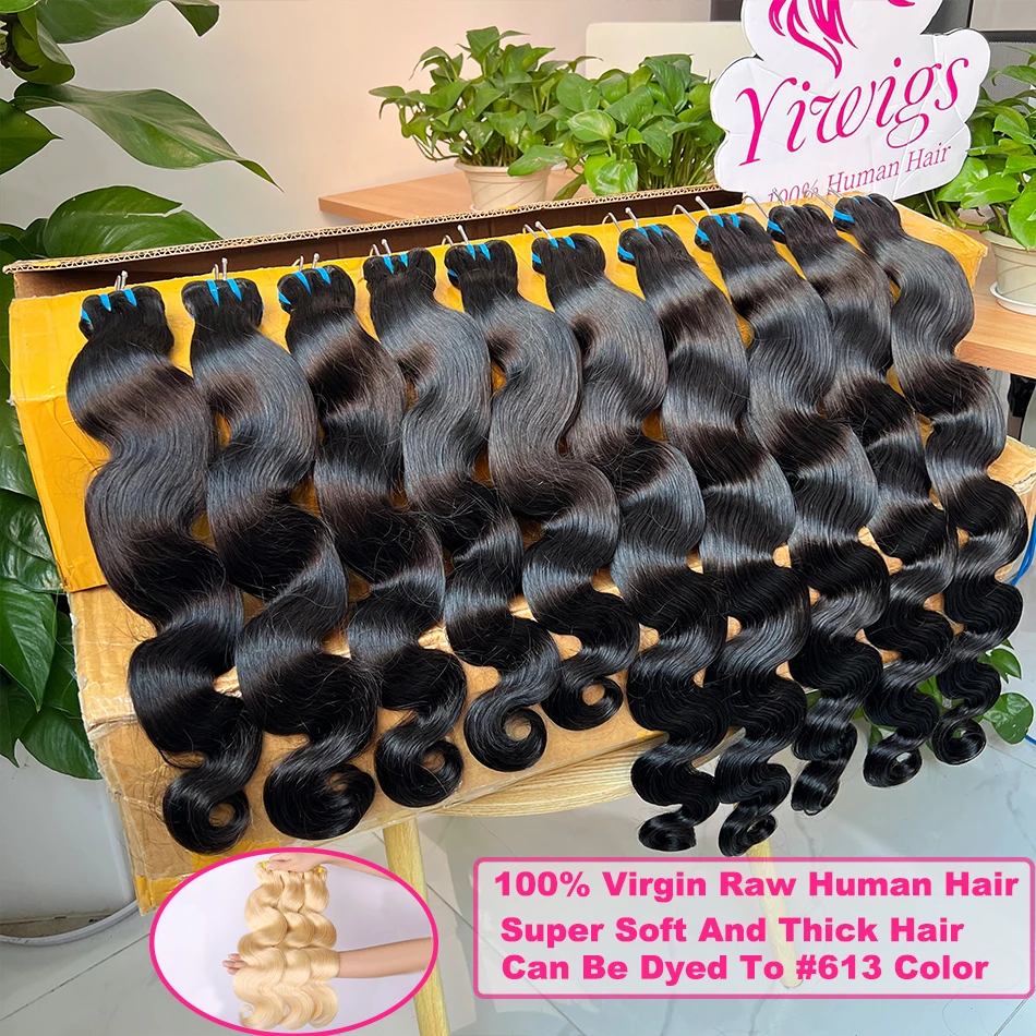 15A Grade Body Wave Raw Virgin Human Hair Bundles Unprocessed Vietnamese Hair Weave Extensions For Women human hair extensions