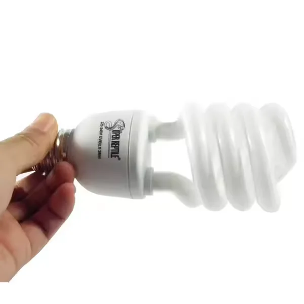 13W Compact Reptile UVB Fluorescent Light 10.0 Long Lasting & Energy Saving Suitable for All Reptile Types