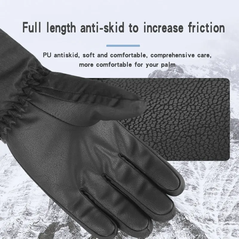 Waterproof Ski Snowboard  Gloves Touchscreen Outdoo Mitten 3M Thinsulate Snow Gloves Motorcycle Gloves Motorcycle Gloves 2