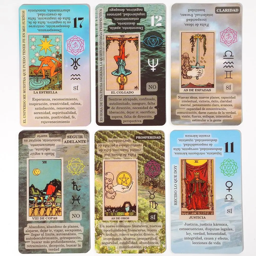 Spanish Tarot For Beginners Tarot With Meanings On Them On The Cards