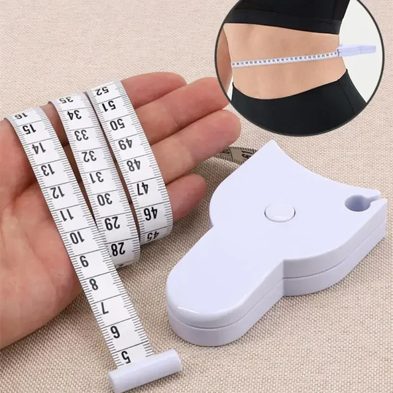 Body Measuring Tape Sewing Flexible Tape Measure Ruler 150cm/60Inch Metric Tapes Tools Measuring Instruments