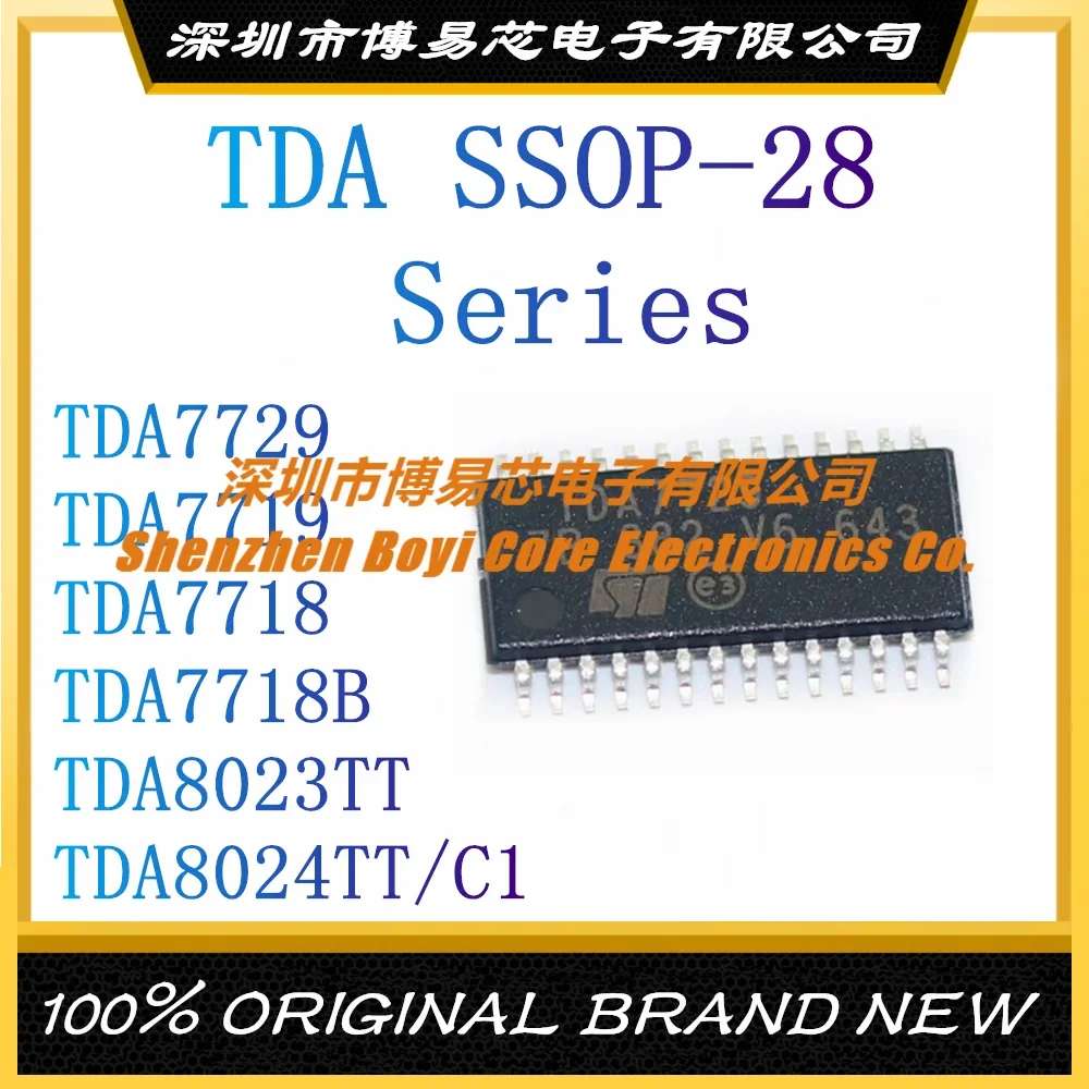 TDA7729 TDA7719 TDA7718 TDA7718B TDA8023TT TDA8024TT/C1 single chip microcomputer MCU package TSSOP-28