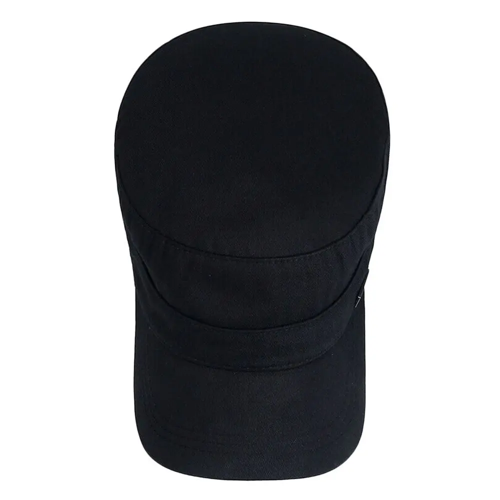 Atmungsaktive Kappe Kampf Angeln Flache Verstellbare Kappe Männer Unisex Armee Hut Baseball Kappe Baumwolle Kadett Hut – Detail 13