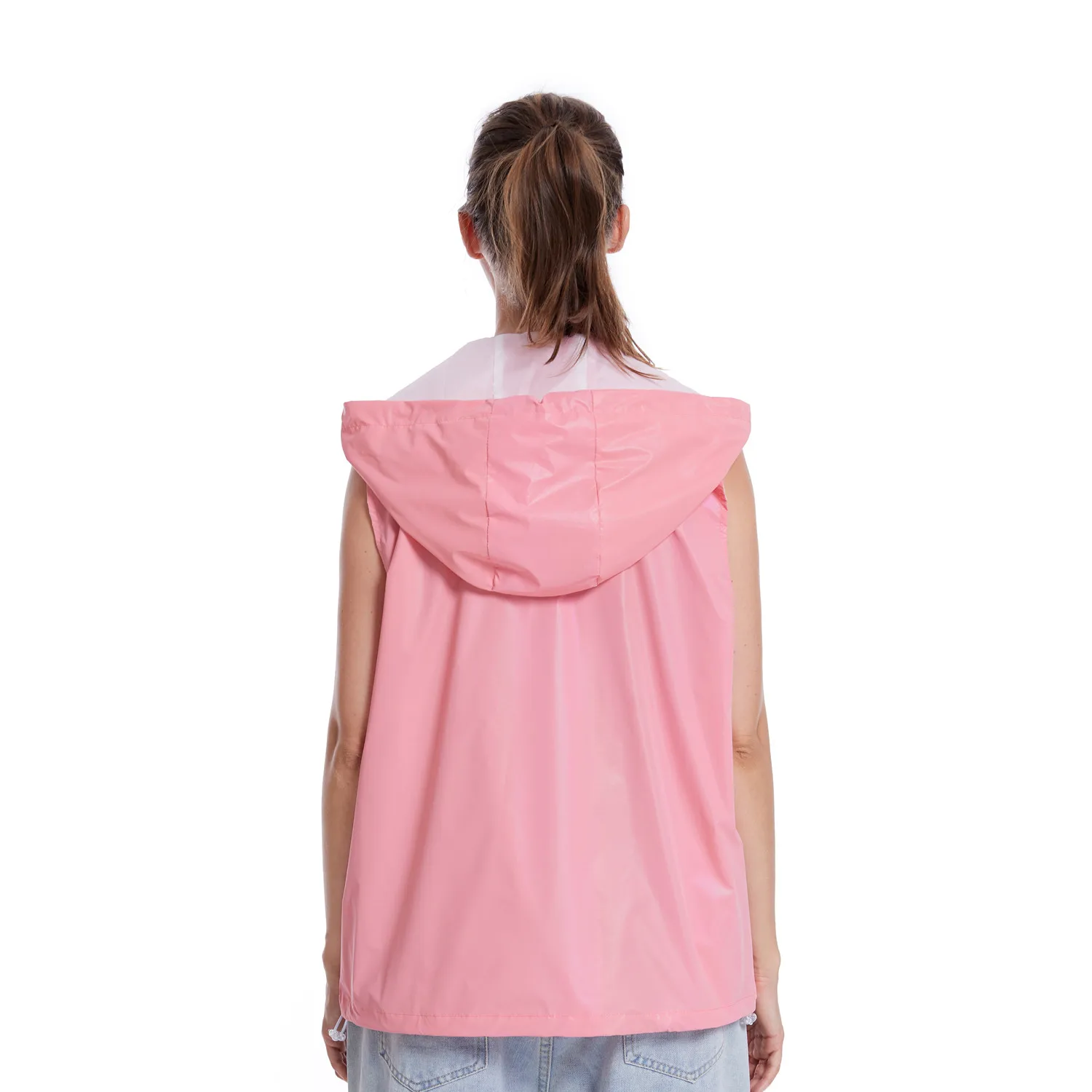 gilet réfléchissant rose