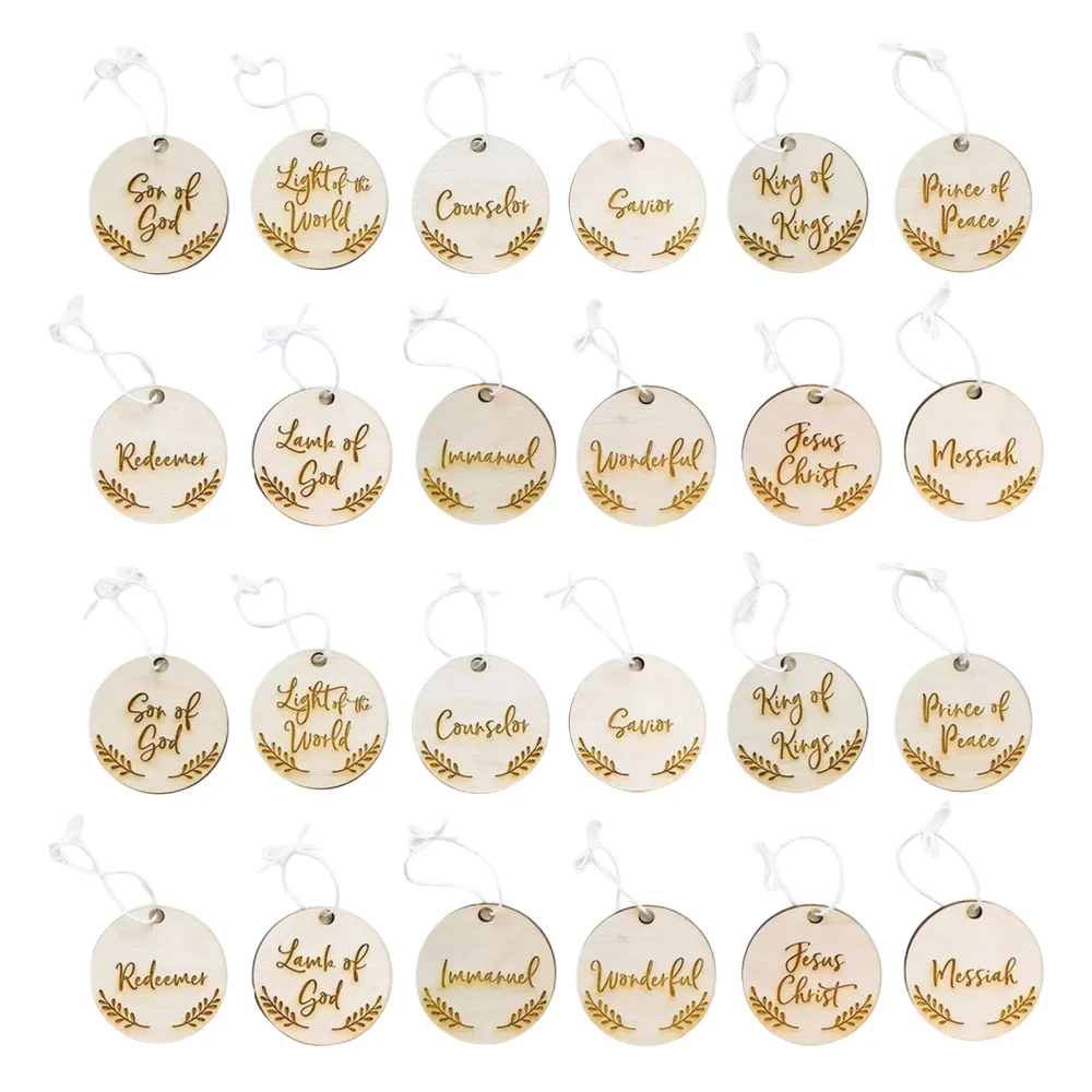 

Home Decor Christmas Decorations Gift Creative Durable Wooden Ornaments