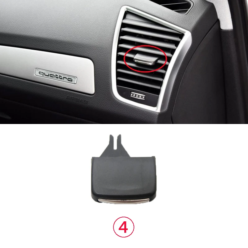 AC Air Conditioner Vent Grille Adjust Clip Repair For Audi Q5 2009-8R1820901 8R1820902 8R1820951C