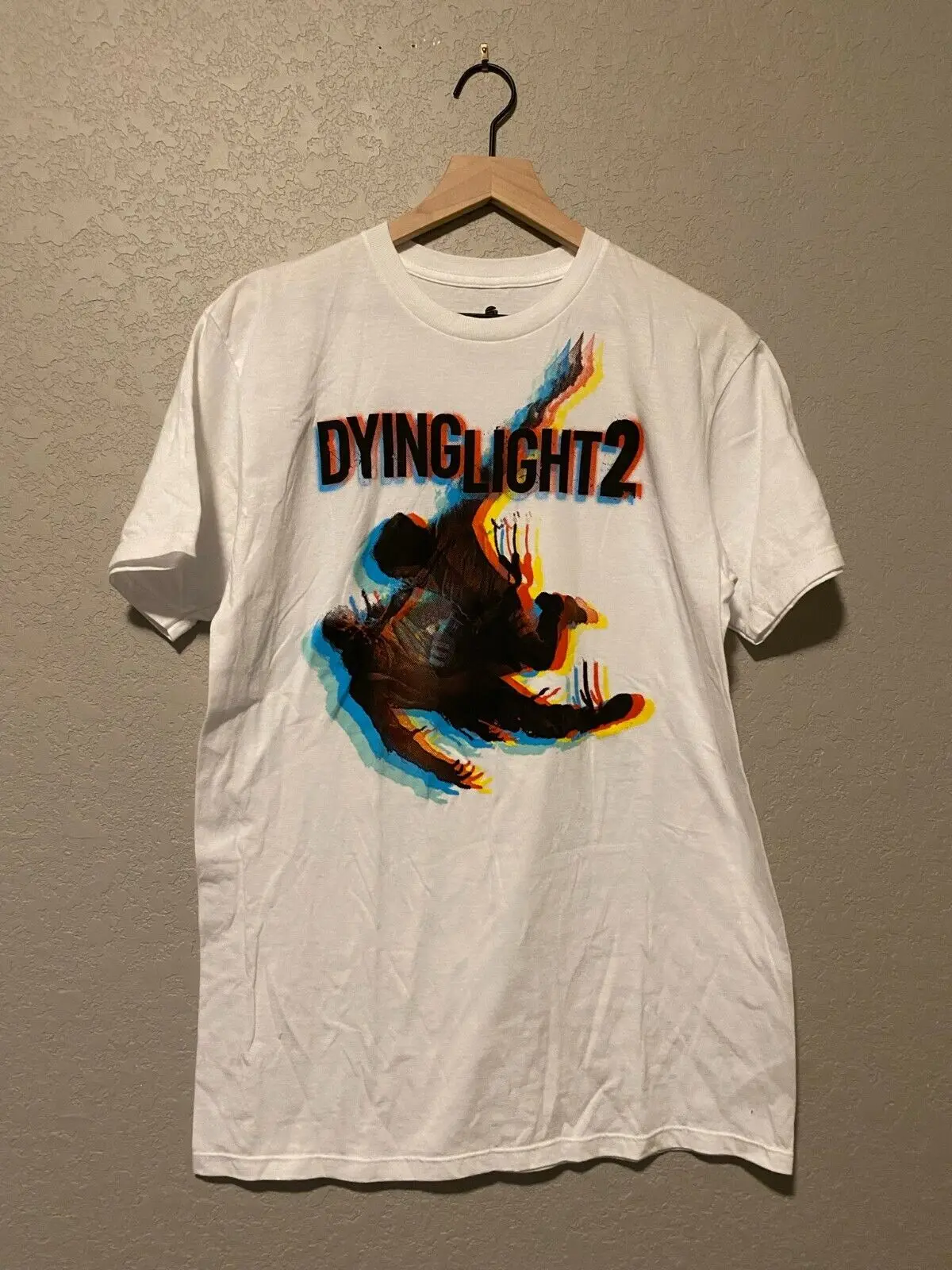 2022 Dying Light 2 Zombie Videogioco Camicia Bianca Maniche Medie Lunghe