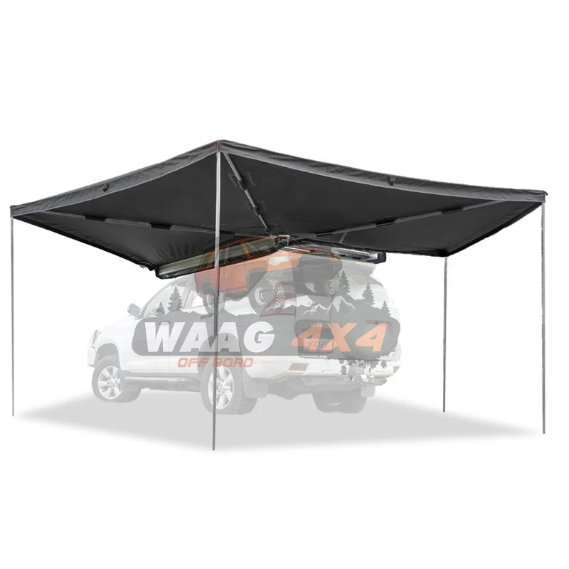 Outdoor Off Road High Quality Camping Accessories Car Side Awning Tent 270 Degree Portable Side Shelter