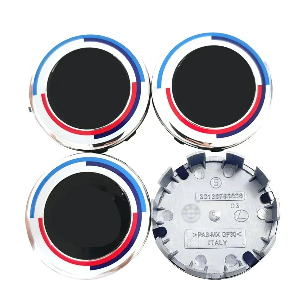 4X68Mm 50Th Anniversary Logo Car Wheel Center Hub Caps Per Bmw X1 X3 X5 3 5 7 Series Z4 G20 G30 G05 G01 G11 361 36136783536