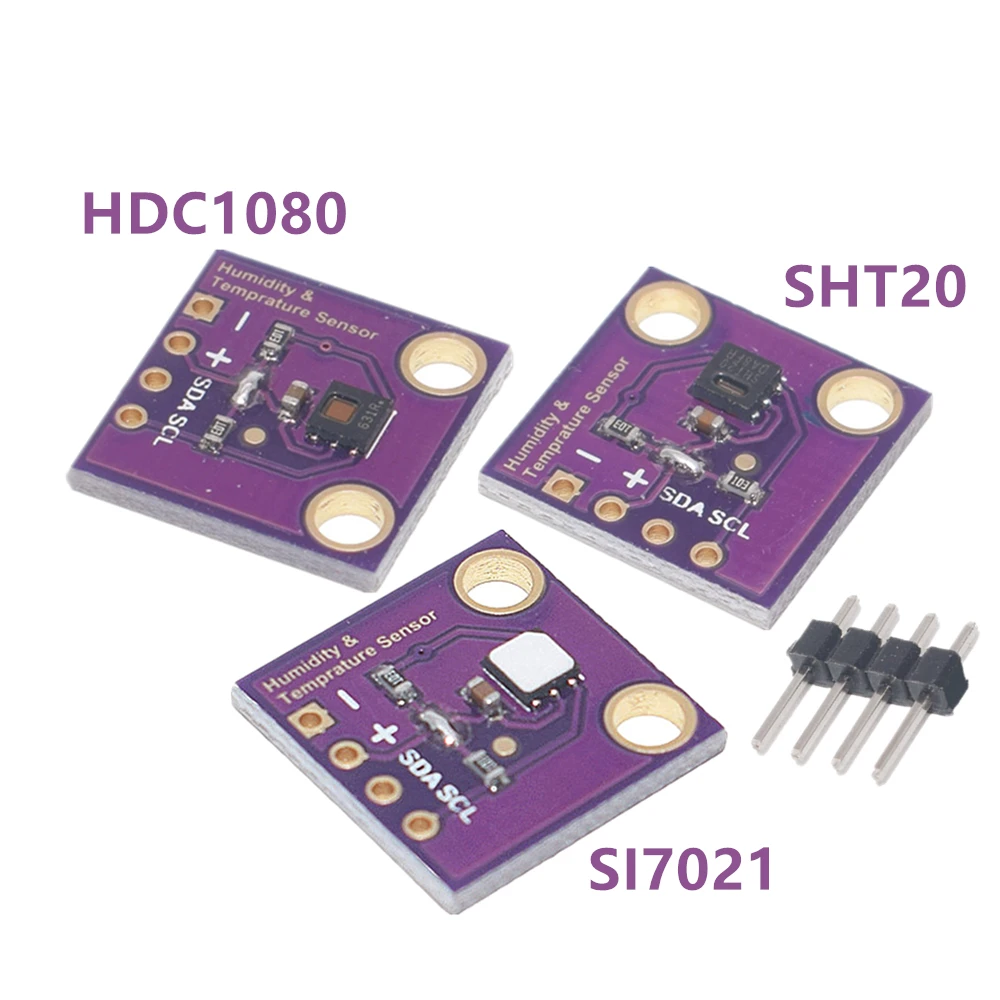

DC1080 Si7021 SHT20 Industrial High Precision Humidity Sensor with I2C Interface GY-213V-SI7021