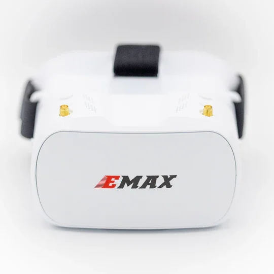 Официальные очки EMAX USA Tinyhawk 5,8G 48CH Diversity FPV, 4,3 дюйма, гарнитура, двойная антенна, 4,2 В, 1800 мАч, аккумулятор для радиоуправляемого дрона thumbnail 2