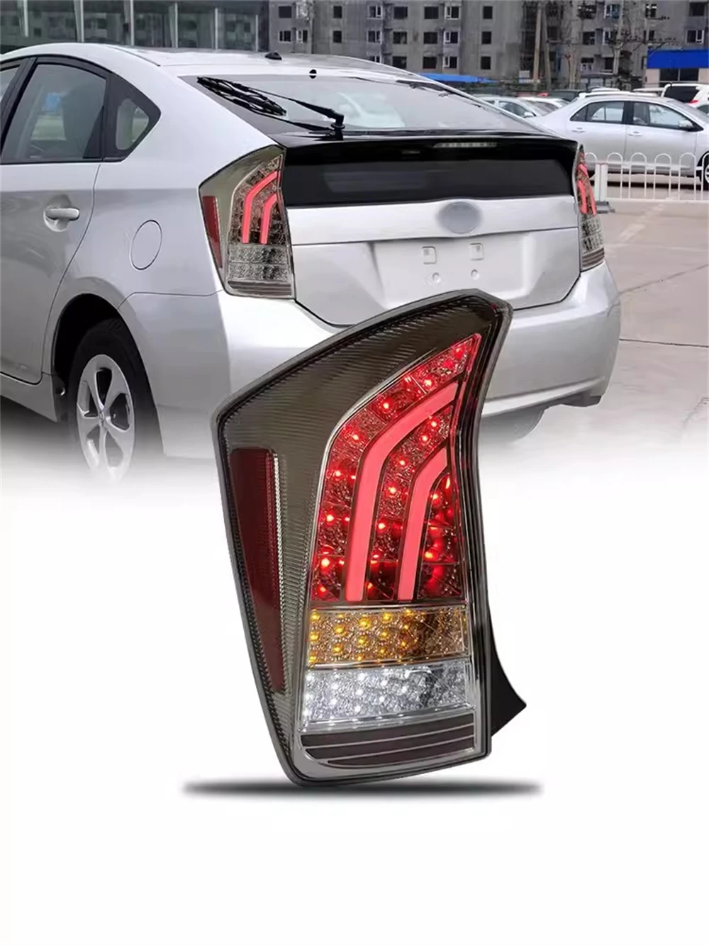 

Car led Taillight rear Lamp assembly for 10-12 TOYOTA PRIUS Rear Bumper Light Brake Driving Turn Signal 2pcs