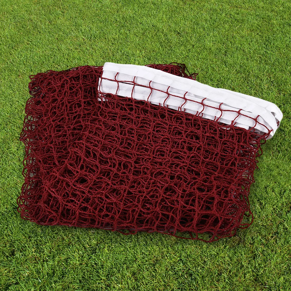 Badminton net polypropylene badminton replacement net easy setup replacement for tennis volleyball