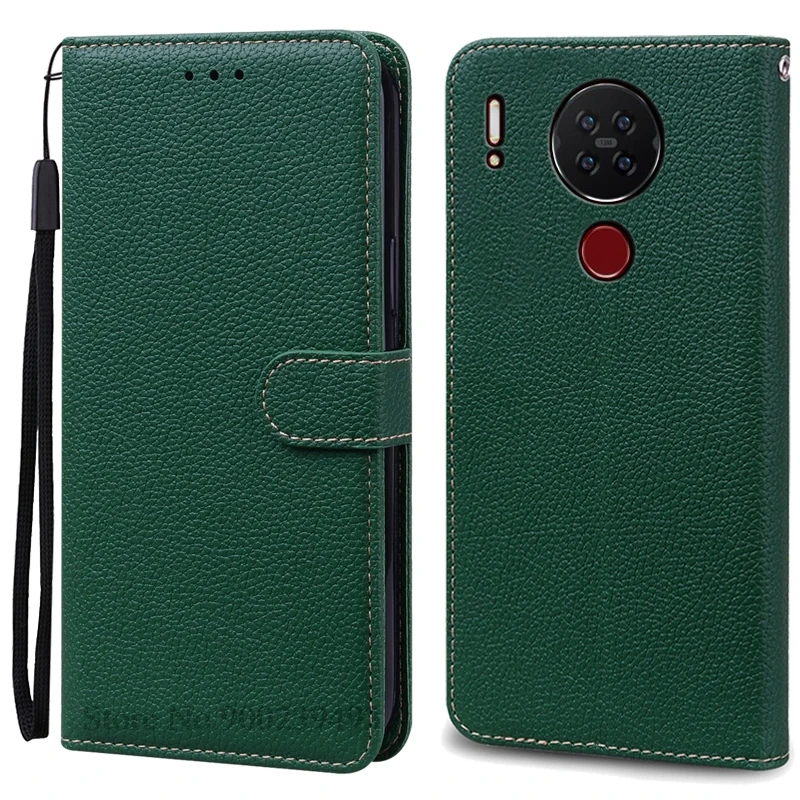Elegant Leather Flip Wallet Phone Case with Bumper Protection