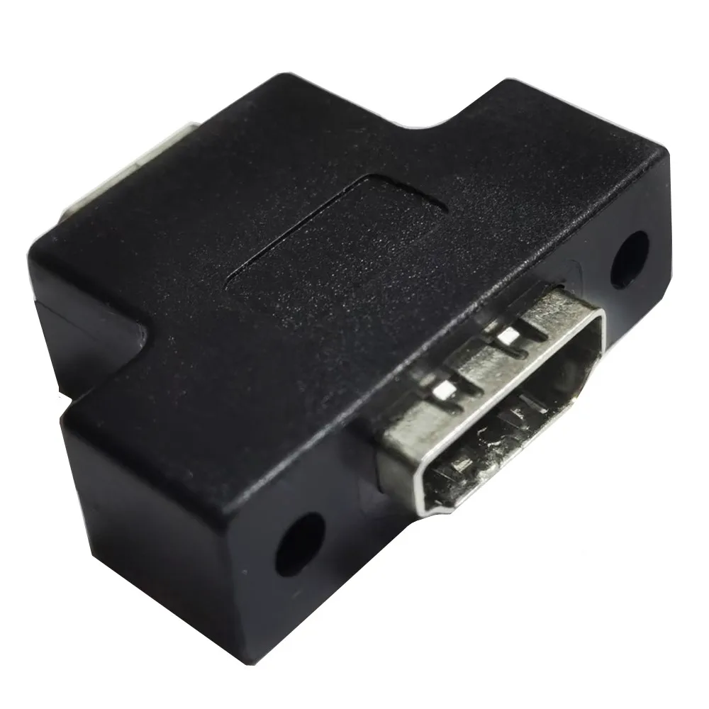 

Переходник-соединитель Hdmi, прямой переходник-Переходник Hdmi мама-мама с винтовой панелью кабелями, Соединительный Кабель-адаптер