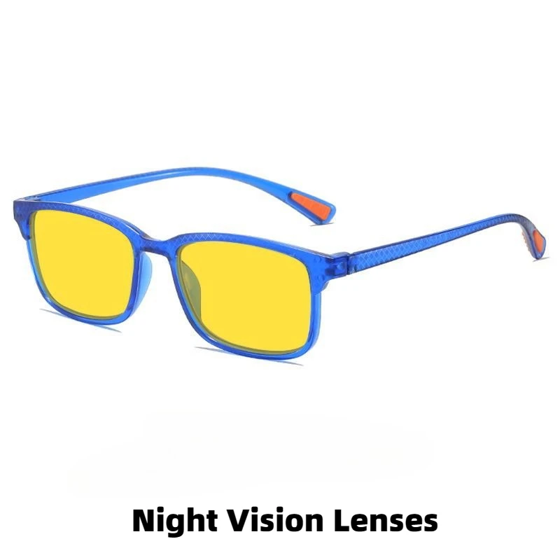 Blue Light Blocking Night Vision Protective Eyewear with Orange or Red Lens
