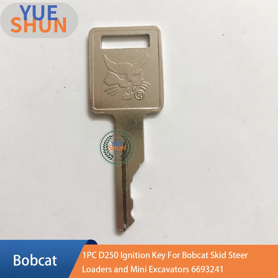Bobcat MT Skid Steer Loaders Ignition Key For Bobcat Skid Steer & Mini ...