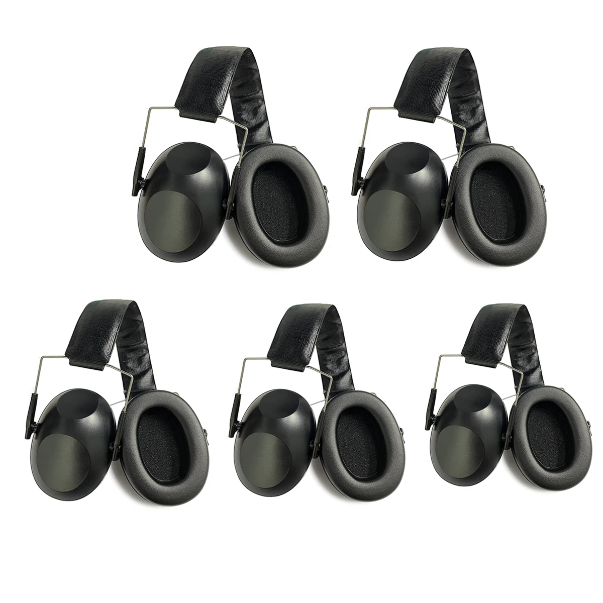 5pcs black