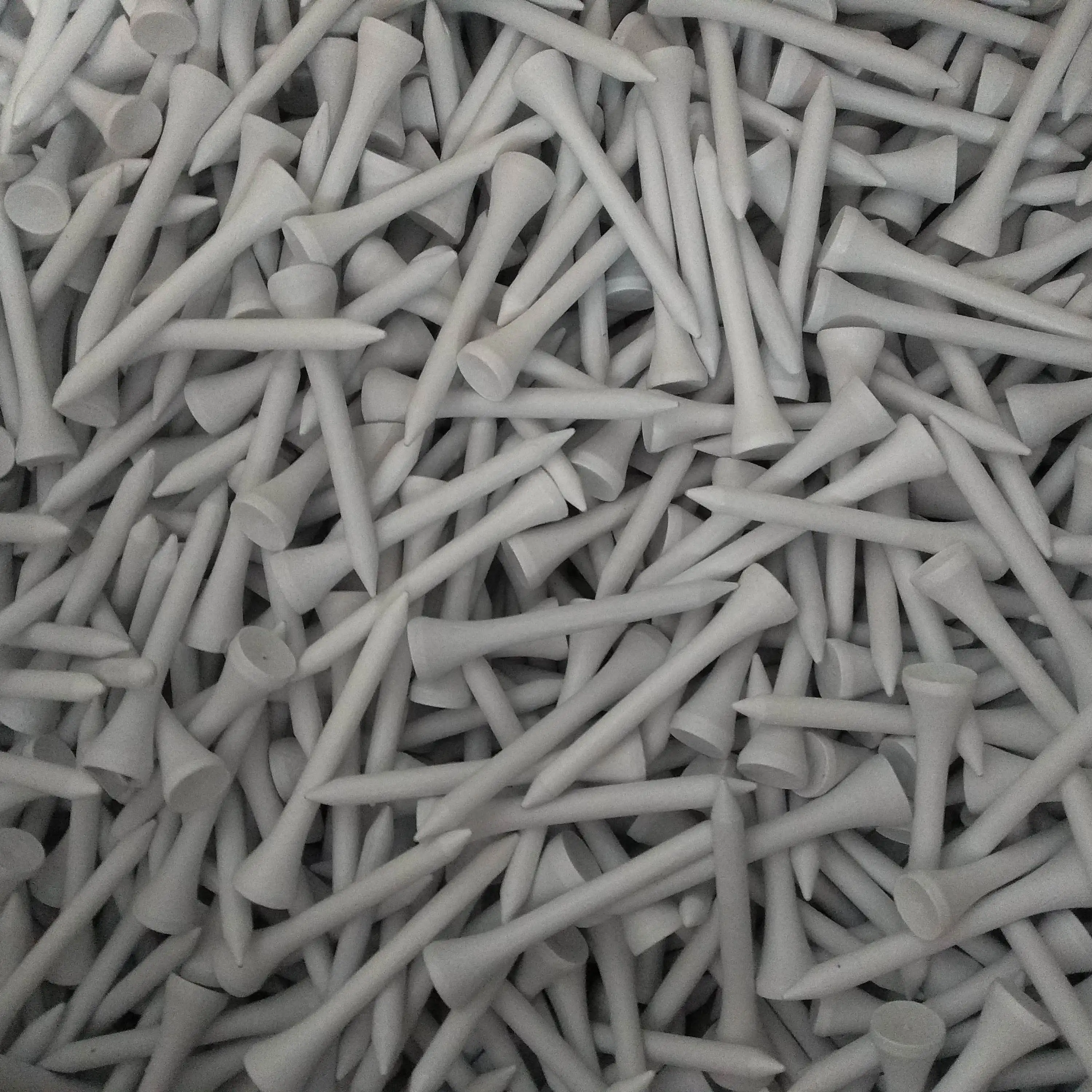 1000pcs/ lot Great quality 2 3/4 inch standard blank bulk 70mm white wooden golf tee 2