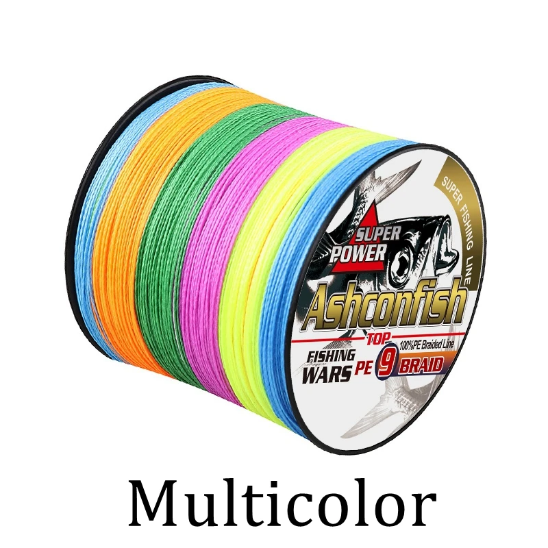 Braided Line 9 Strands 500m 547yards Saltwater Fishing Thread 15lbs
