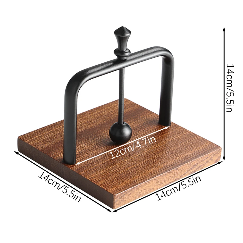 Cafe Napkin Holder Western Restaurant Paper Towel Holder Solid Wood Hotel Paper Towel Box Homestay Tabletop Paper Towel Holder 3