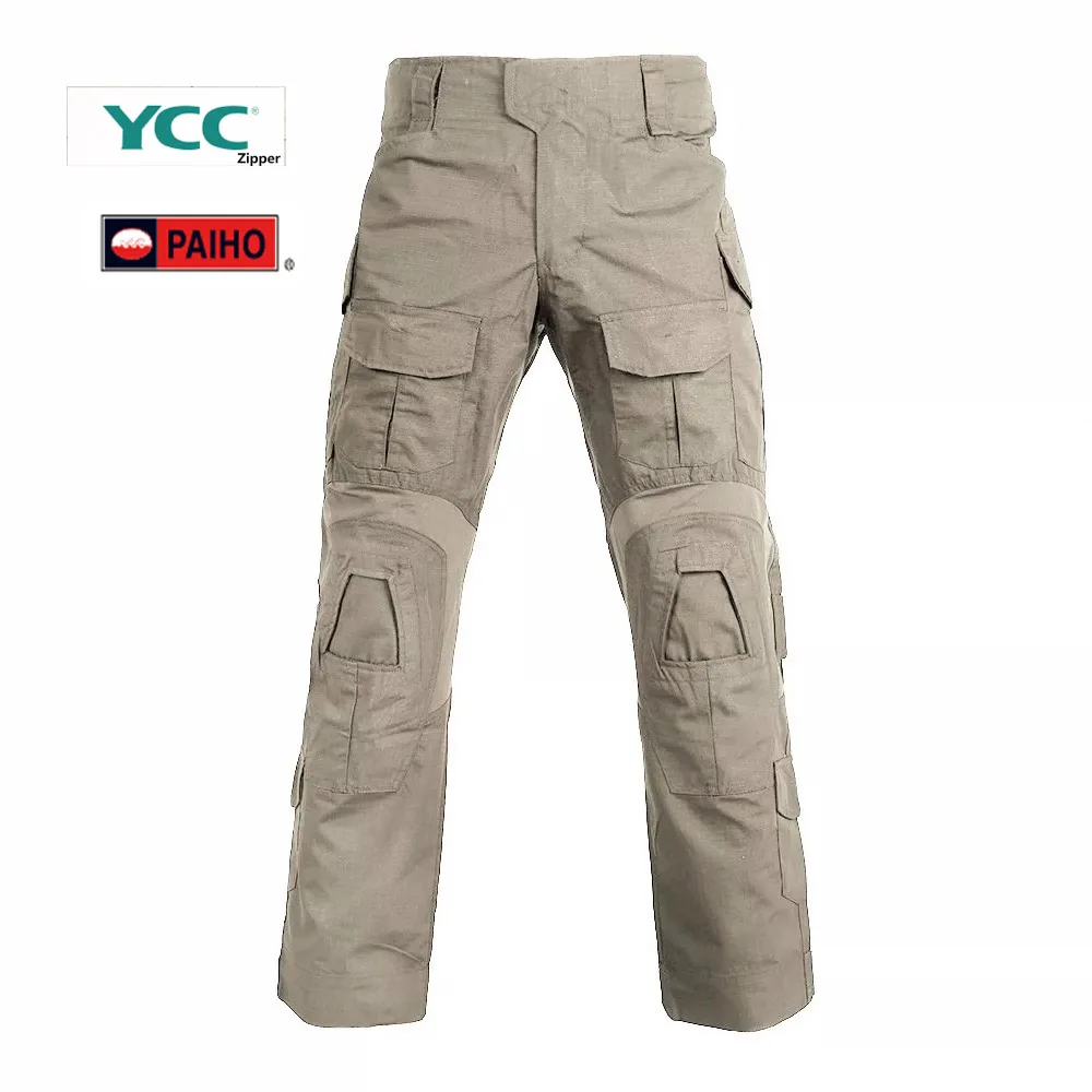 Taktische Jagd Herren und Damen GEN3 Taktische Hose, G3 Khaki Kampfhose Sand Trainingshose MultiCam CP Workwear Hose – Detail 2