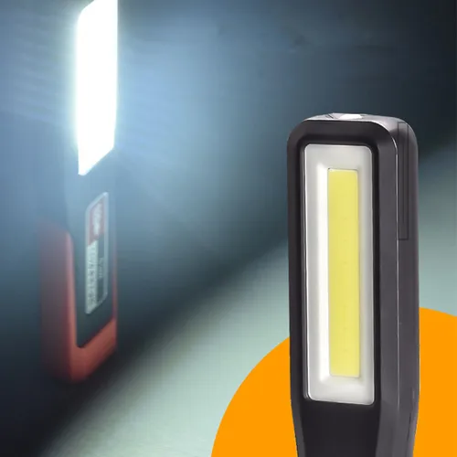 강력한 COB LED 작업등, 자동차 차고 정비등, USB 충전식 손전등, 마그네틱 토치, 비상등 경고등 5