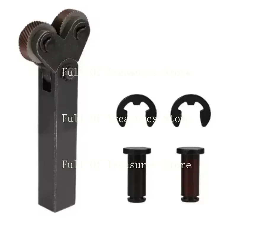 Dual Wheel Knurling Tool Kit 7pcs Pitch 0.5mm 1.0mm 2mm Lathe Cutter Wheel Knurling Tool Set knurling tool set