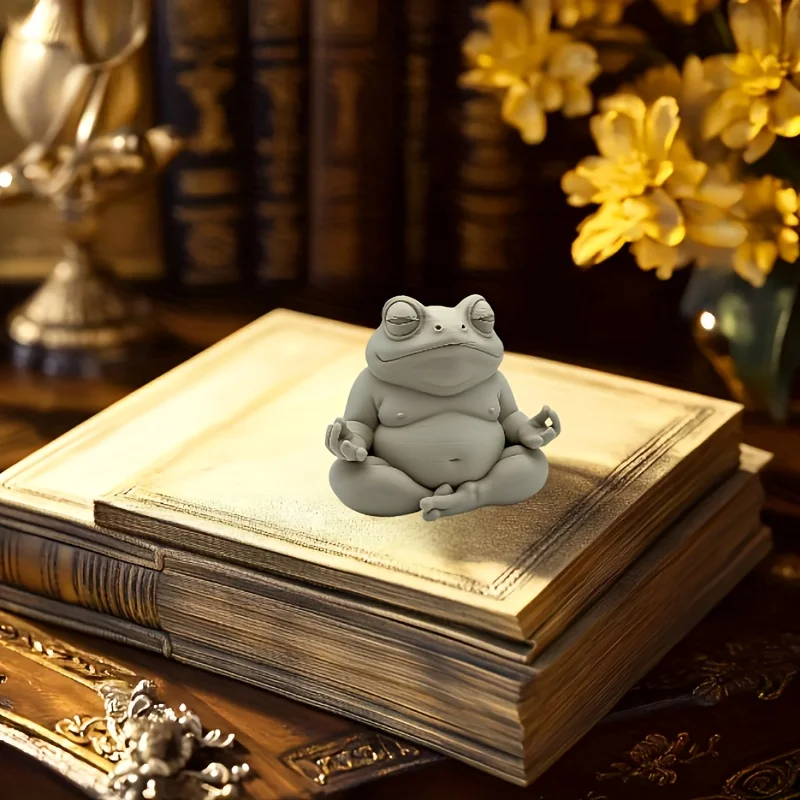 Chubby Zen Frog Decor 3