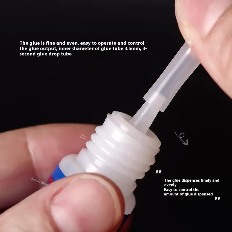 100Pcs Superfine Glue Bottle Tips - Nail Glue Sealant Joint Filling Precision Dropper Applicator, Manicure Tool Accessories