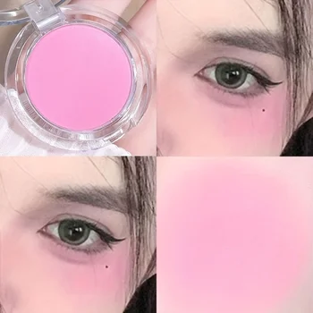 Illumina il viso Blush Palette Viso Contouring Viso Fard Guancia Tinta Guancia Rouge Impermeabile Monocromatico Opaco Trucco femminile 1pz